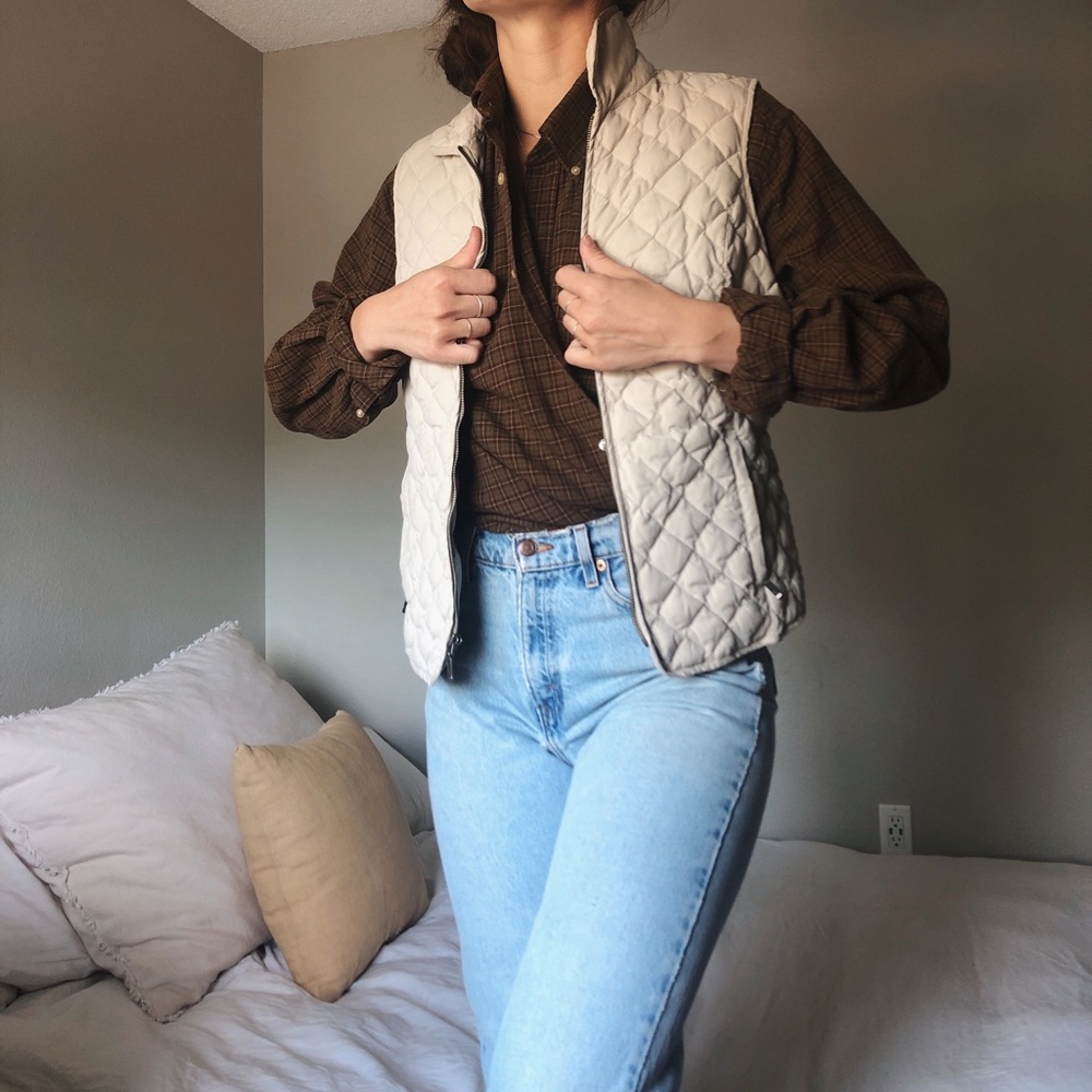 Vintage Eddie bauer Down Quilted Vest
